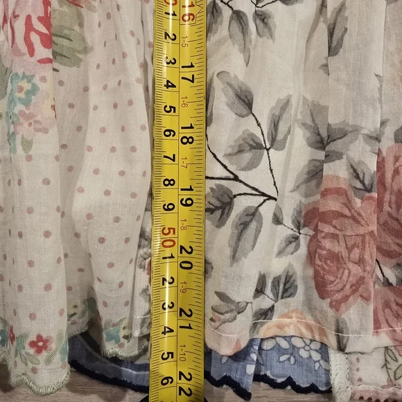 Sister Mary Women's Chiquita Skirt Patchwork Design 100% Cotton Size Small. - Picture 10 of 10